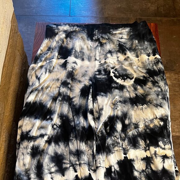 Young Fabulous & Broke Aiko Tie Dye Wide Leg Pants L - Picture 2 of 6